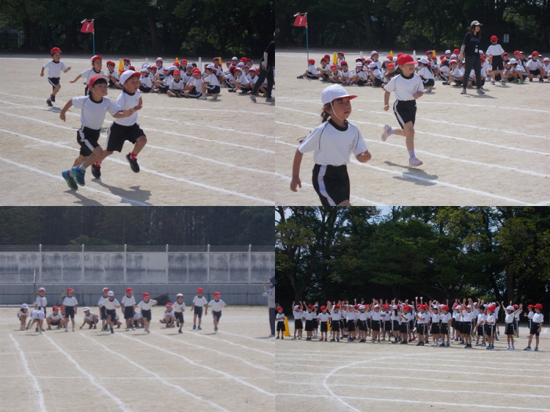 運動会練習１年１