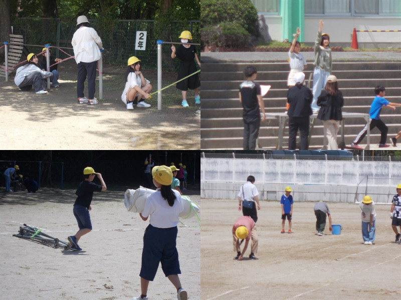 運動会　準備１