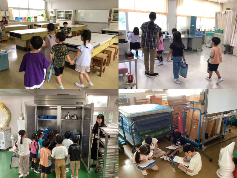 1年学校探検１